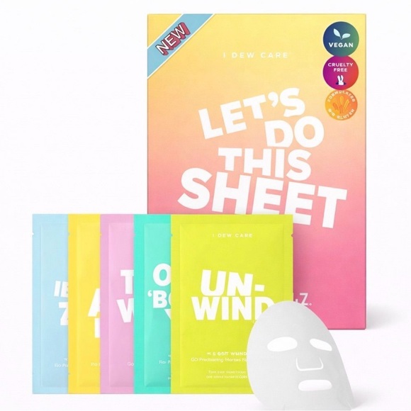 I Dew Care Other - I Dew Care Let’s Do This Sheet Mask Set